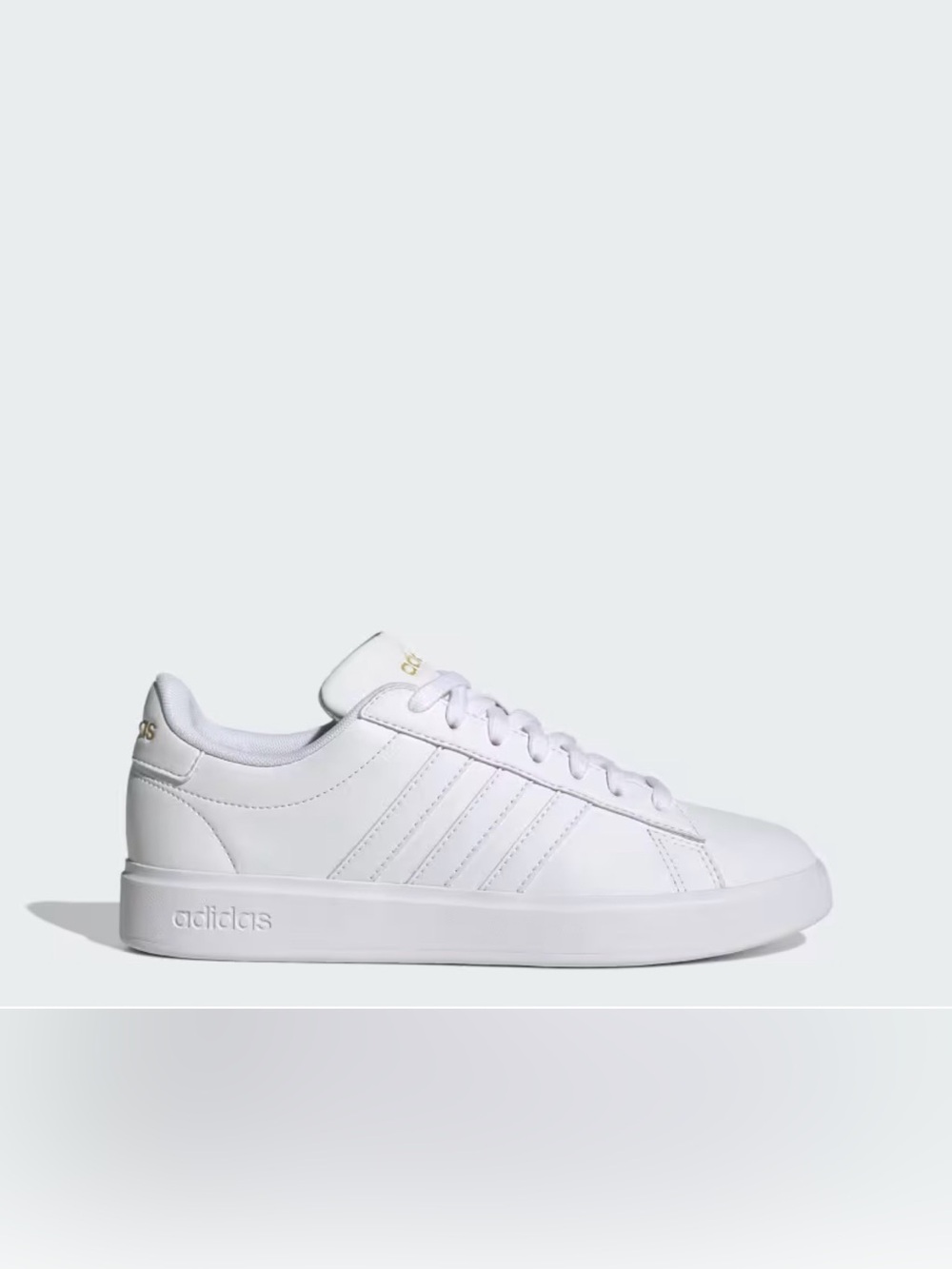 adidas White Women’s Low-Top Casual Sneakers